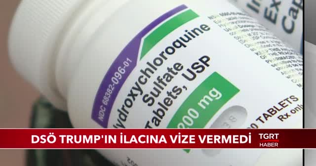 DSÖ Turmp'ın ilacına vize vermedi