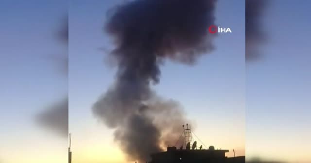 Haseke'de terör örgütü PKK/YPG'ye ait silah deposunda art arda patlama