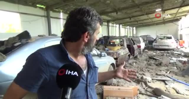 Sakarya'daki patlamada bir bardak su hayatlarını kurtardı