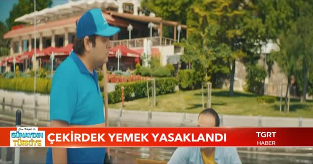 Üsküdar'da çekirdek yemek yasaklandı