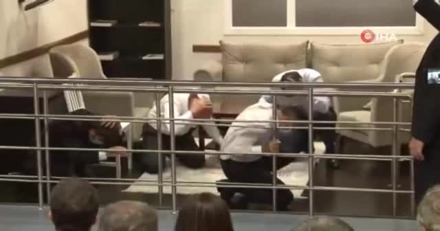 Bakanlar simülasyonla depremi yaşadı