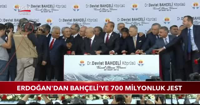 Cumhurbaşkanı Erdoğan'dan Bahçeli'ye 700 milyonluk jest!