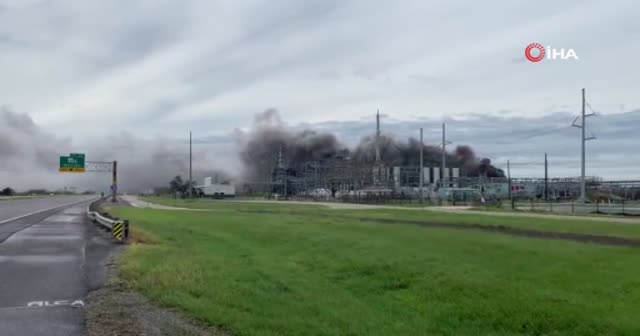 Louisiana’da kimya tesisinde yangın