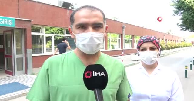 Sağlık Bakanı Koca’nın örnek gösterdiği sağlıkçı çift İHA’ya konuştu