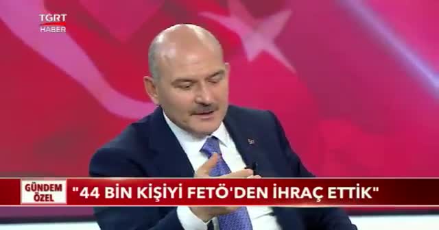 İçişleri Bakanı Süleyman Soylu: FETÖ'den 247 bin soruşturma yaptık