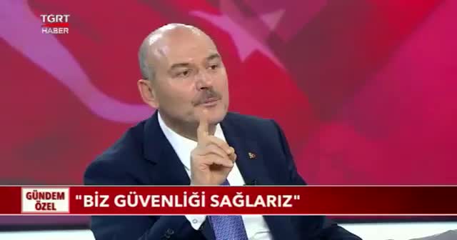 İçişleri Bakanı Süleyman Soylu: Güvenliği sağlarız ama mesele güvenlik değil