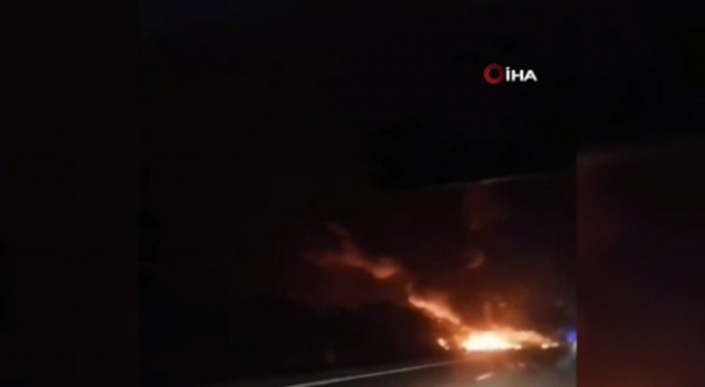 Ukrayna'da askeri nakliye uçağı düştü