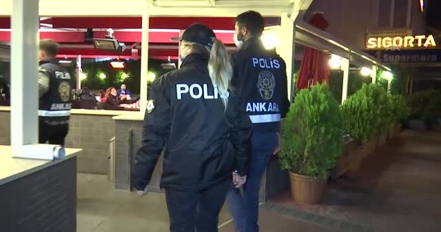 Ankara'da asayiş uygulaması! 750 polis katıldı