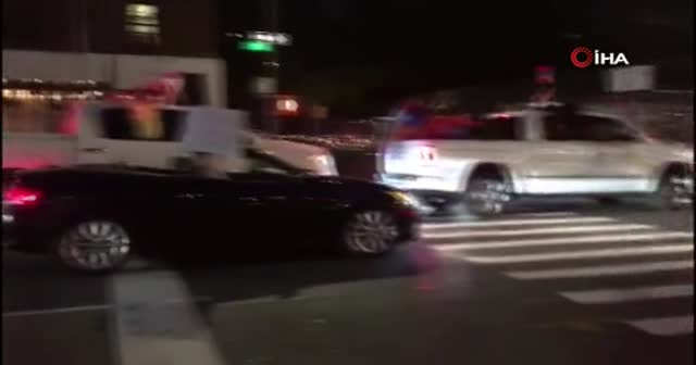Ateşkese uymayıp sivilleri vuran Ermenistan için New York’ta destek gösterisi