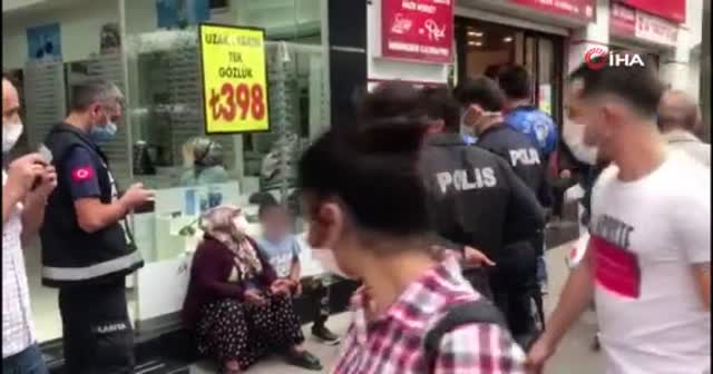 Çocukları dilendiren kadından polise 'okuma yazma bilmiyorum' savunması