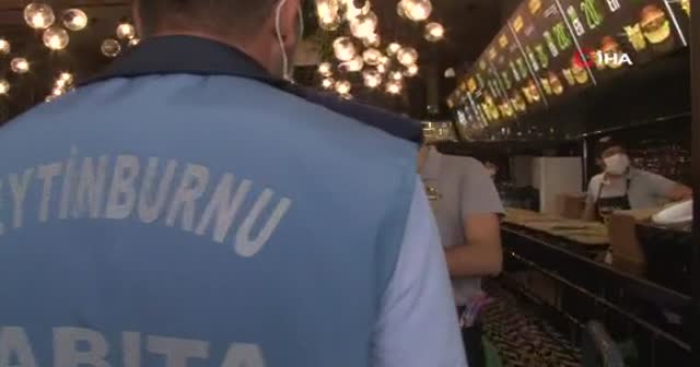 Covid-19 vakalarının arttığı İstanbul’da zabıta anonsla tek tek uyardı