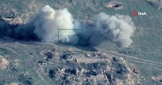 Ermenistan’a ait uçaksavar füze sistemi imha edildi