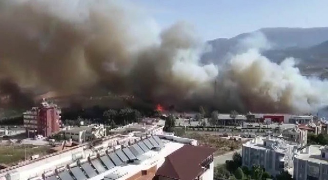 Hatay'daki orman yangını üç ilçeyi yaktı