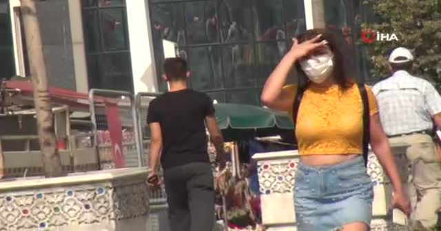 İstanbul’da pastırma sıcakları etkili oluyor