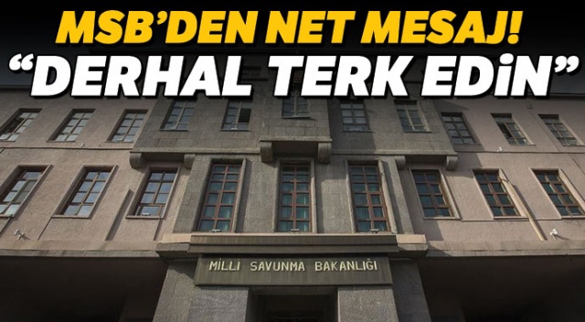 MSB: "Ermenistan işgal ettiği Azerbaycan topraklarını derhal terk etmelidir"