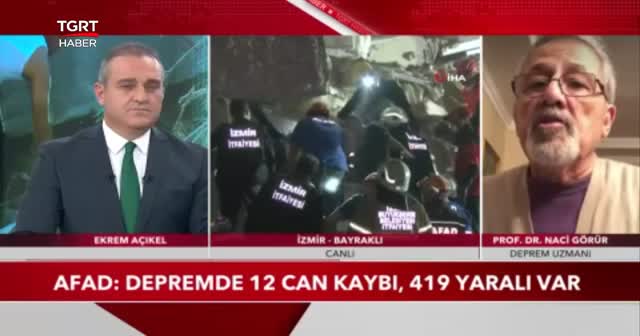 Prof. Dr. Naci Görür, İzmir depremi sonrası yeni uyarılarda bulundu