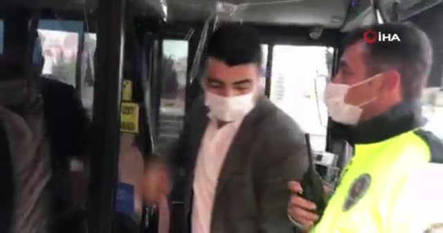Tıka basa yolcu dolu otobüs sürücüsü: Ben yolculara da ceza kesilmesini öneriyorum