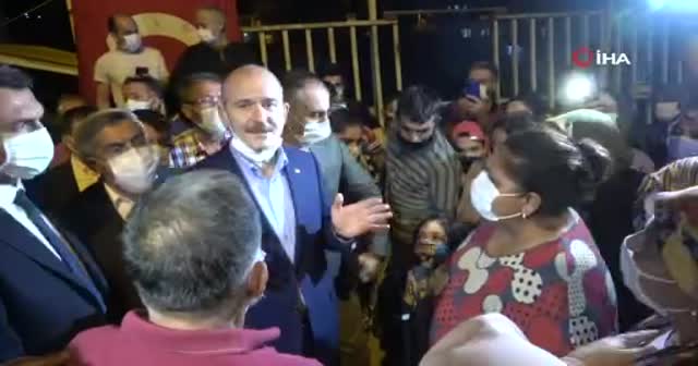 Tüm ev yandı bir tek o zarar görmedi! Bakan Soylu da şaşkınlığını gizleyemedi