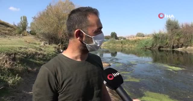 Türkiye'nin en uzun nehri Kızılırmak'ta kuraklık tehlikesi