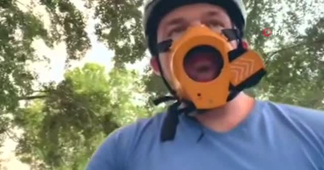 Yemek yerken bile çıkarılmayan 'otomatik maske' üretildi