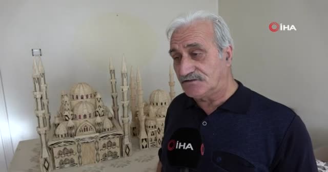7 ay sürdü, 52 bin 300 parça kullandı, gören hayran kalıyor