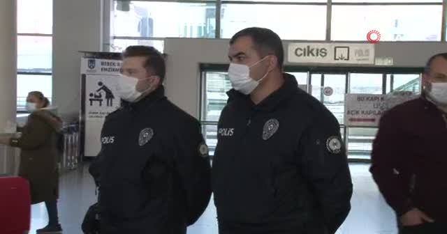 AŞTİ’de koronavirüs denetimi: Sigara içenlere ceza yağdı