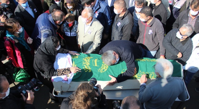 Ayda'nın annesi Fidan Gezgin, son yolculuğuna uğurlandı