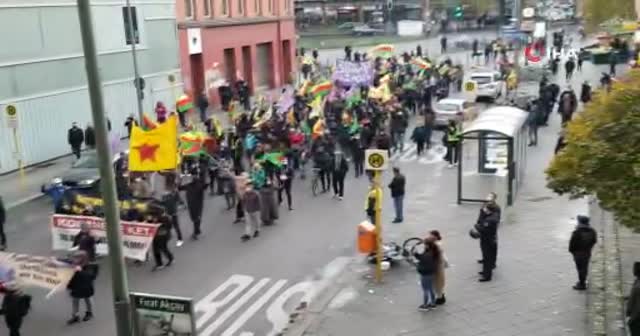 Berlin’de PKK’lı grup esnafa saldırdı