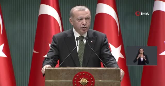 Cumhurbaşkanı Erdoğan yeni tedbirleri açıkladı