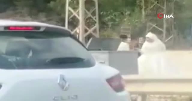Damat gelini dövdü