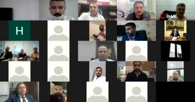 Depreme hazırlık toplantısında depreme yakalandılar