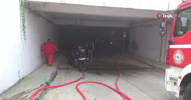 Düzce'de hastanede yangın! Acil servis tahliye edildi