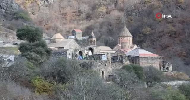 Ermenistan işgalinden kurtarılan Veng köyü görüntülendi