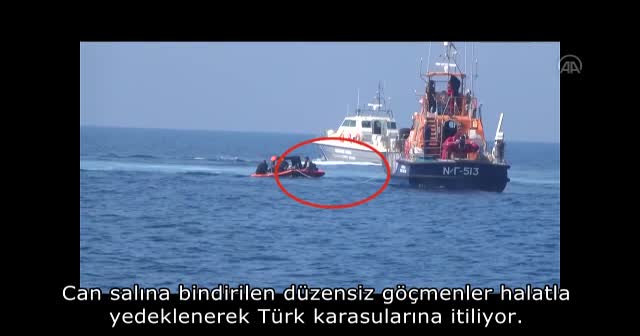 Ölümün kıyısındaki mültecileri Mehmetçik kurtardı