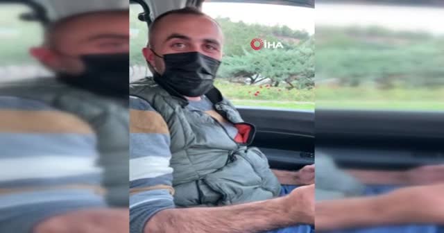 Sahibinden kaçan boğa trafiği birbirine kattı