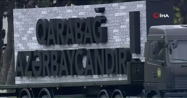 Azerbaycan'dan Ermenistan'a plakalı yanıt