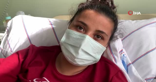 Kanalizasyon çukuruna düşen hamile kadın dehşet anlarını anlattı