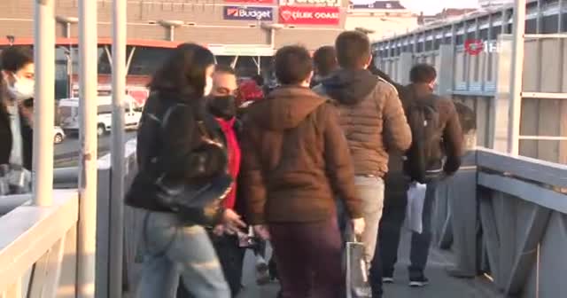 Kısıtlama sonrası İstanbul’da yoğunluk