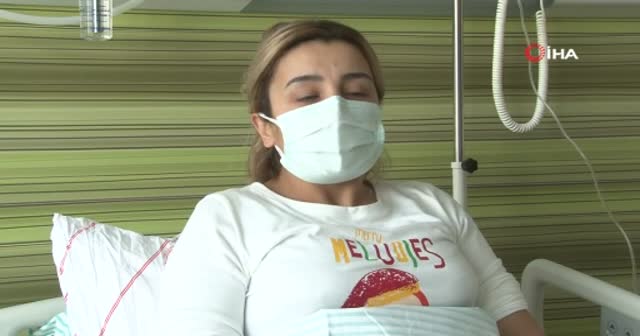 Koronavirüs tedavisi gören sağlık çalışanı çocuklarına kavuşacağı günü bekliyor