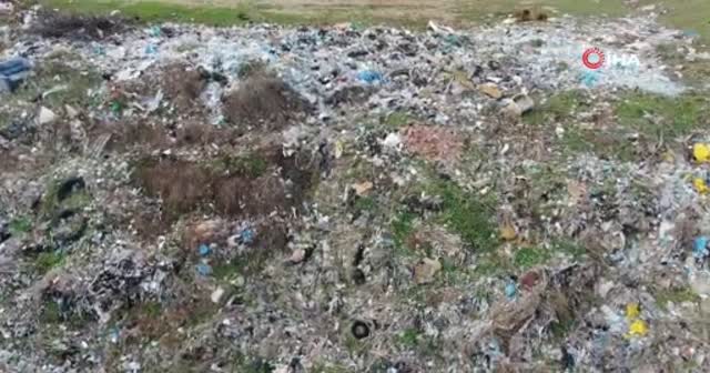 Terkos kıyısında çevre faciası: Ormanın içinde çöp dağı