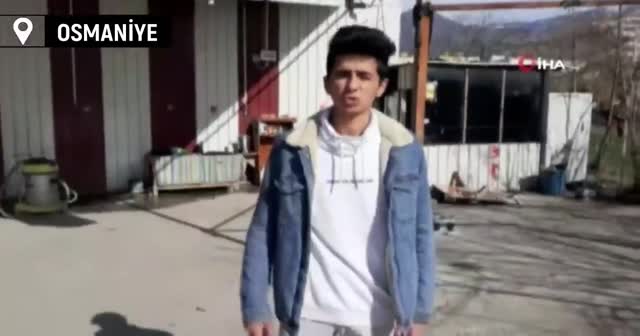 'Türk bayrağı dalgalanmalı' dedi, canı pahasına düzeltti