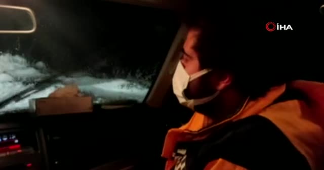 Batman’da 112 acil personeli donmaktan son anda kurtarıldı
