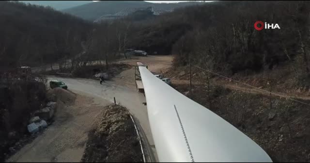 En uzun sevkiyat! Her biri 74 metre uzunluğunda ve 26 ton ağırlığında