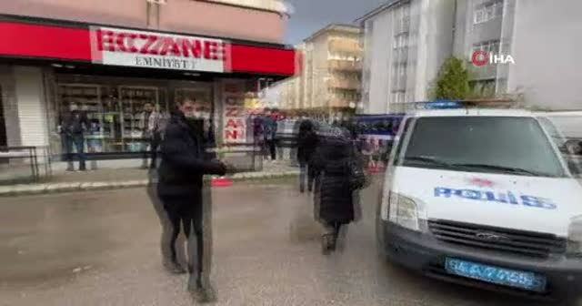 Hastane önündeki silahlı vurgunda şok detay