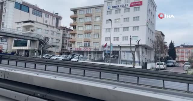 İstanbul'da kısıtlamaya rağmen şaşırtan trafik