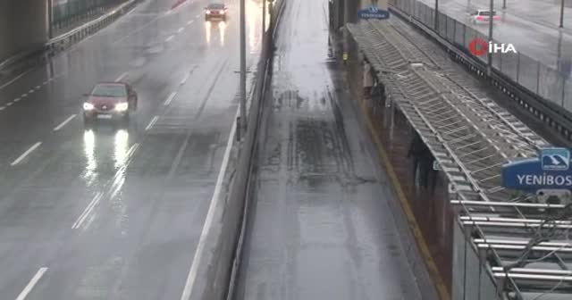 İstanbul'da yağmur etkili oluyor!