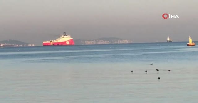 "Barbaros Hayrettin Paşa" sismik araştırma gemisi Tuzla Limanı'na geldi
