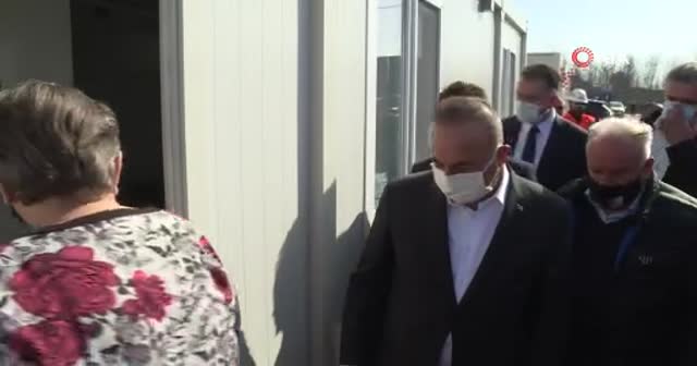 Bakan Çavuşoğlu’ndan Hırvatistan’ın deprem bölgesine ziyaret