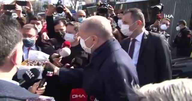 Cumhurbaşkanı Erdoğan'a doğum günü sürprizi