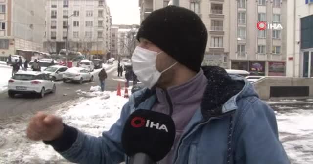 Esenyurt’ta kaygan zeminde faciadan dönüldü